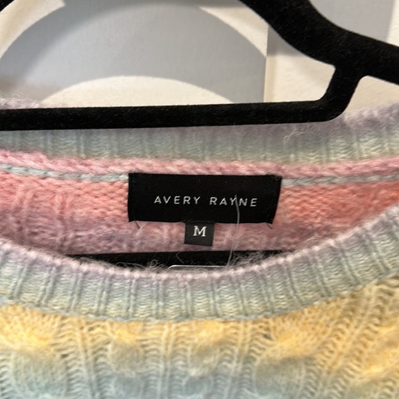 NWT Avery Rayne pastel sweater - Picture 3 of 5